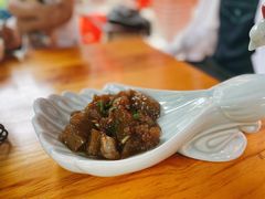 仙岛湖原始土菜苕粉块-鱼乐岛餐厅·户外花园主题餐厅