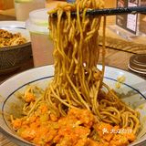寸口寸金的蟹黄拌面｜蟹黄鱼·新天地