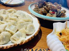 皮皮虾水饺-东来菜馆•手抓海鲜家常菜•海鲜锅贴(鸽子窝店)