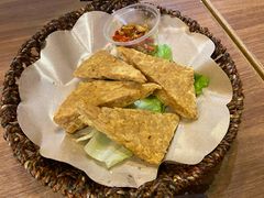 碎壓黃豆餅-班兰叶印尼美食