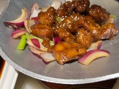 蒜汁排骨-绿茶餐厅(朝阳大悦城店)