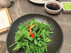 炝拌丝瓜尖-金鸭季·北京烤鸭(深业上城店)