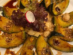 秘制蒜香焗南瓜-汕头龙光喜来登酒店-采悦轩中餐厅