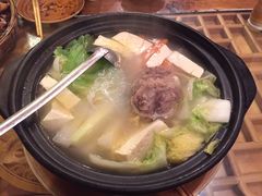 筒骨杂菜煲-醉云喃