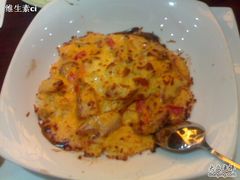 炭烤鸡肉芝士锔饭-必胜客(新中纬店)