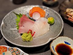 刺身三品-铭牛烧肉·和牛海鲜自助(高新月牙湖店)