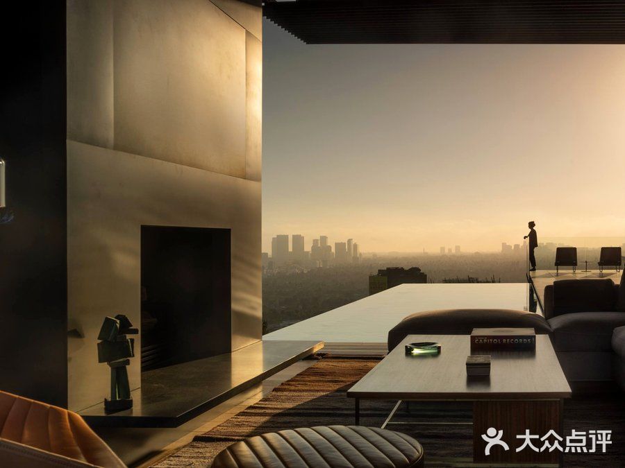 JW Los Cabosi海滨度假村 从建筑正面乍