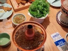 菠菜拼香菜-额尔敦传统涮(腾飞北路店)