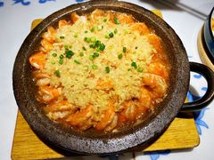 石板蒜蓉虾-小菜园新徽菜(镇江京口吾悦店)