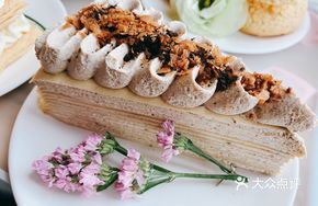 Caramel Sea Salt Layer Cake