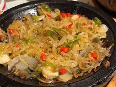 石锅酸菜五花肉-七八冷面·延边朝鲜族美食(圣熙八号店)