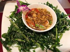 凉拌炸空心菜-Daddy Nimman Chiang Mai