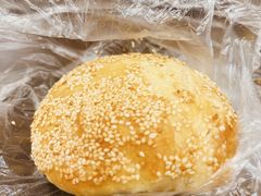 烧饼-小潘记鸭血粉丝汤
