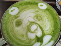 抹茶拿铁-新沙洞咖啡(泉乐坊店)