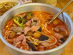三鲜七彩泡椒米线-夜椒瑶·广西大排档(八卦岭店)