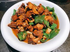 青阳炒公鸡-三道菜(明堂公园店)