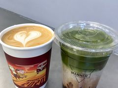 燕麦榛果拿铁-Manner Coffee(IFS一楼店)