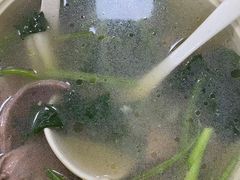 菠菜猪肝汤-聂记粤菜馆(鼓西路店)