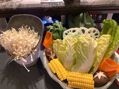 蔬菜拼盘-麻路成都火锅(柏威年店)