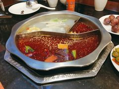 牛油棒子骨锅底-满禾林火锅(丹东路店)