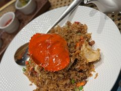 腊味香米湖蟹-杭州西湖柳莺里酒店·闻莺厅