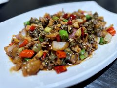 爆炒辣螺肉-健眺小海鲜(临海后山店)