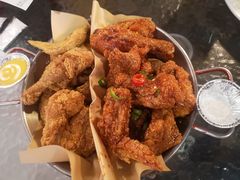双拼炸鸡-富乐满韩国正宗炸鸡韩国料理(虹泉路店)