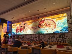 大堂-令狐冲烤鱼·烧菜馆(达明店)
