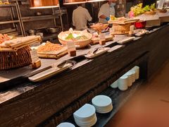 自助取餐区-北京希尔顿逸林酒店-逸轩西餐厅-自助餐厅