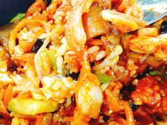 新奥尔良拌饭-中央财经大学-食堂