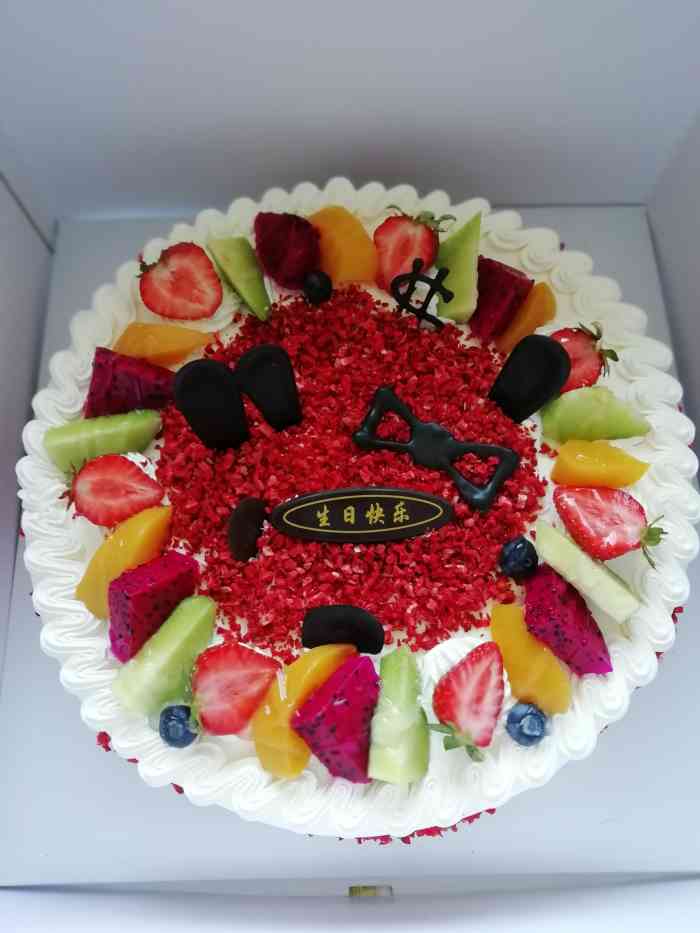 美时美刻蛋糕坊-"昨天是临时想要吃蛋糕,就团了一家,味道非.