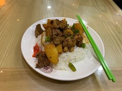 羊肉土地盖浇饭-上海财经大学清真食堂(国定路店)