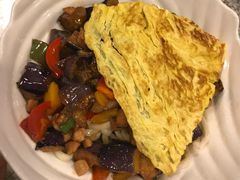 茄子肉丁鸡蛋拌面-文三里屯面馆(三里屯店)