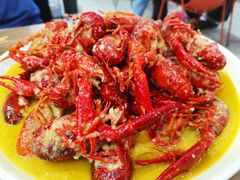 蒜泥小龙虾-宝记烧烤·碳锅羊肉·羊蝎子火锅·夜食社(文体路创始店)