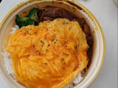 咖喱揸腩饭-敏华冰厅(平安金融中心店)