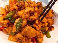 传统锅包肉-黄家饺子东北特色菜馆(湖滨商业街店)