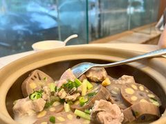 咸骨浓汤莲藕煲-太子园林酒家