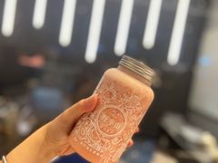 牛奶草莓卡士-野萃山·潮汕厚果汁(十亩地店)