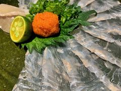 比目鱼薄切-本逸·割烹料理(湖墅店)