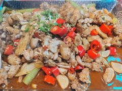 双椒味碳烧牛蛙-蛙舍·炭烧牛蛙(东百中心店)