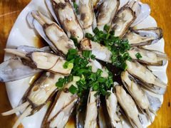 葱油蛏子-温州一家人美食(西木头市店)