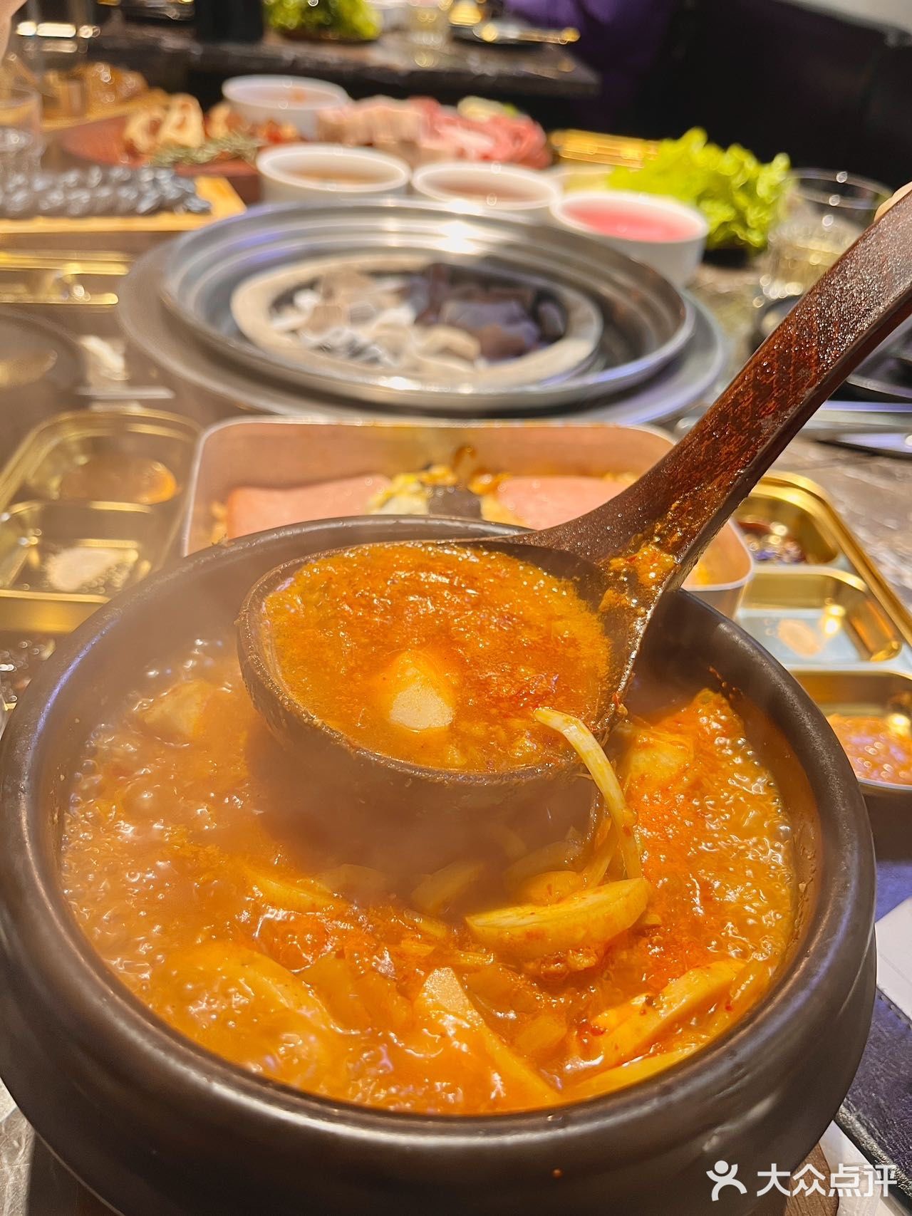 纯韩式口味，却也意外的好吃～店子就在汉江创业园二楼