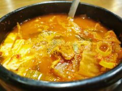 泡菜汤-包装马车·韩国料理·포장마차