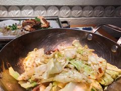 干锅包菜-绿茶餐厅(布吉万象汇店)