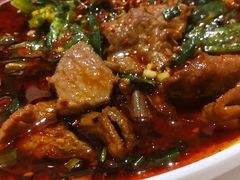 香辣水煮牛肉-眉州东坡(春秀路店)