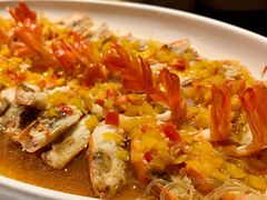双椒清蒸鲜虾-炳胜品味(海印总店)