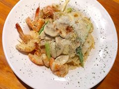 蘑菇鲜虾意大利面-BE BRIGHT KITCHEN(正佳广场店)