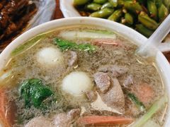 猪肝煲-十里铺铁板鱿鱼