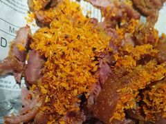 椒盐咸蹄髈-老平安农家菜(平安店)