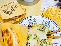 经典全素凉皮-西北杂粮筐手工面凉皮(来福士店)